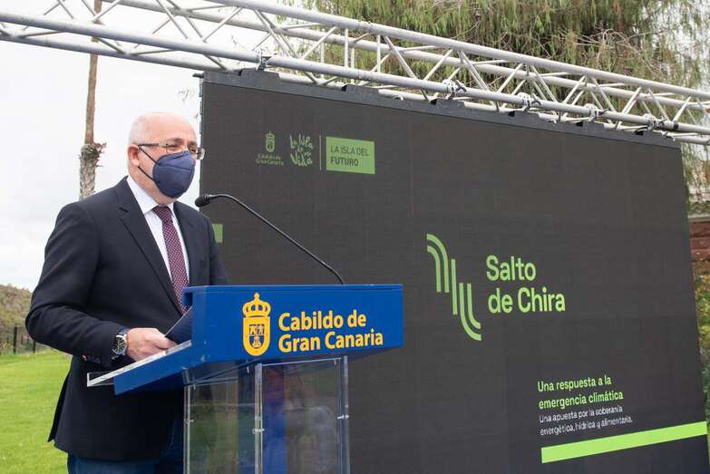 El presidente Antonio Morales presentó este martes el proyecto a los 21 mandatarios grancanarios / TA